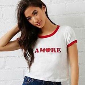 Amore Crop Top